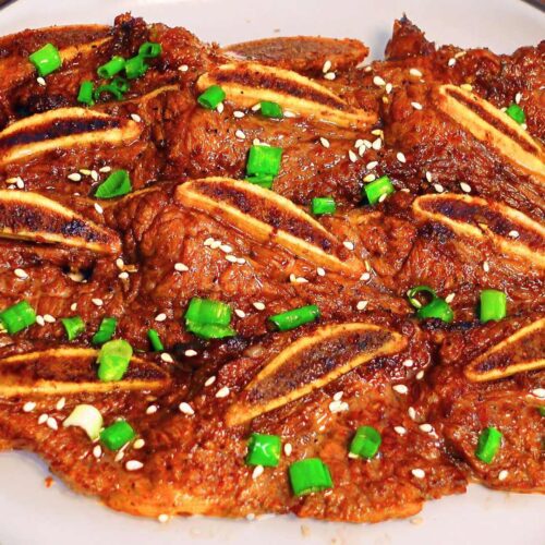 Korean Short Ribs in air fryer